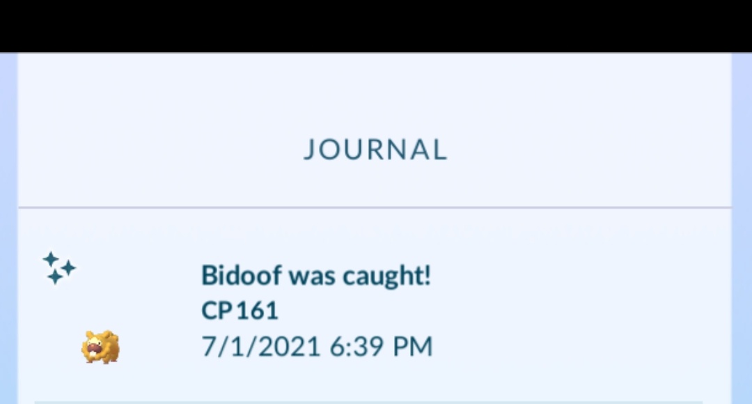Desphaleum's tweet photo. Got my shiny Lord! 🦫🦫✨✨
(close to the end of the event 😂)
#PokemonGo #ShinyBidoof
#LordBidoof #shinypokemon https://t.co/Z1pfvhgJnY