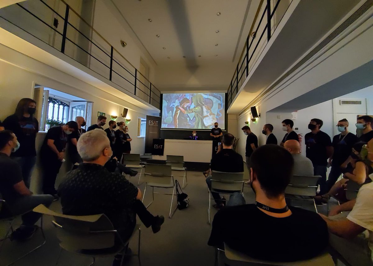 🔥Turno de Nerthus.
Segundo proyecto en presentarse  #NERTHUS 
Género: TPS Arena. <a href="/ESAT_Valencia/">ESAT</a> 
#trabajoenequipo de #ESAT_alumni #artistas #diseñadores #programadores de #videojuegos 
<a href="/TomatoRangers_/">Nerthus: Einar's fate</a> <a href="/UrosTrip/">Uros: A Trip Through Shadows</a> <a href="/TwinStones/">Twin Stones: The Journey of Bukka</a> <a href="/MayHideout/">Hideout</a> <a href="/AcesInTheDust/">DUV Studios</a> <a href="/CEV_CV/">CEV</a>