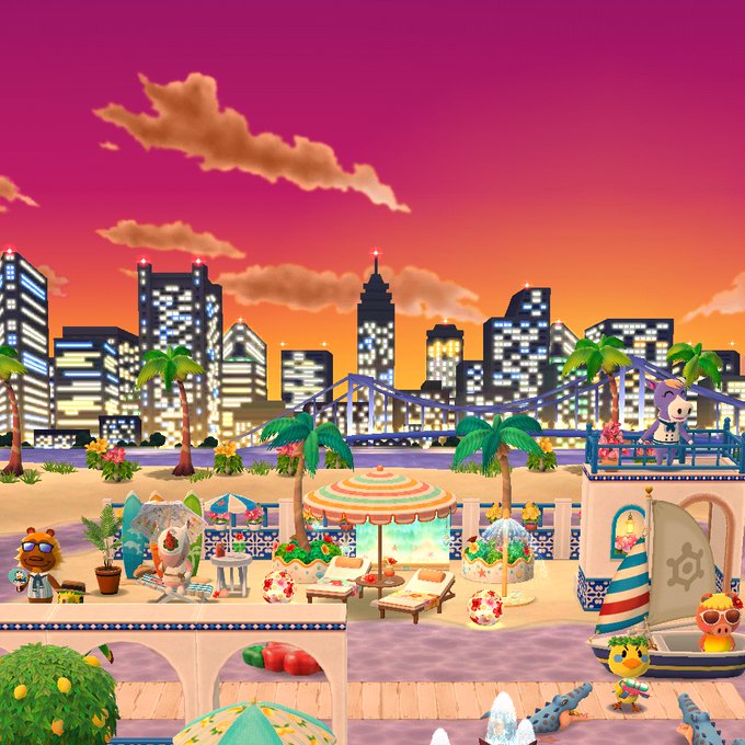 ポケ森で サンセットビーチ が話題に どう森 ポケキャン トレンディソーシャルゲームス ポケ森で サンセットビーチ が話題に どう森 ポケキャン トレンディソーシャルゲームス