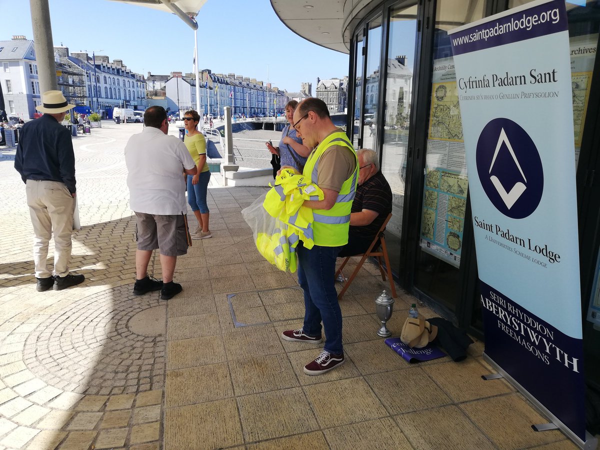 Mission control for this morning's <a href="/UGLE_UniScheme/">Universities Scheme</a> walk along the Prom in Aberystwyth with <a href="/SaintPadarnlodg/">SAINT PADARN LODGE A UNIVERSITY SCHEME LODGE</a> and <a href="/DirkdenH/">Dirk den Hartog</a>