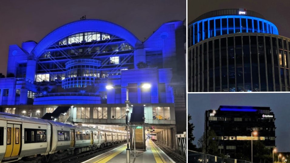 Our <a href="/PwC_UK/">PwC UK</a> offices are being lit up this week in support of <a href="/togethercoalit/">Together</a>’s #ThankYouDay campaign on Sunday, and to say thanks to all those people who have gone above and beyond to support others during the pandemic. See how you can get involved bit.ly/3hgmEBJ