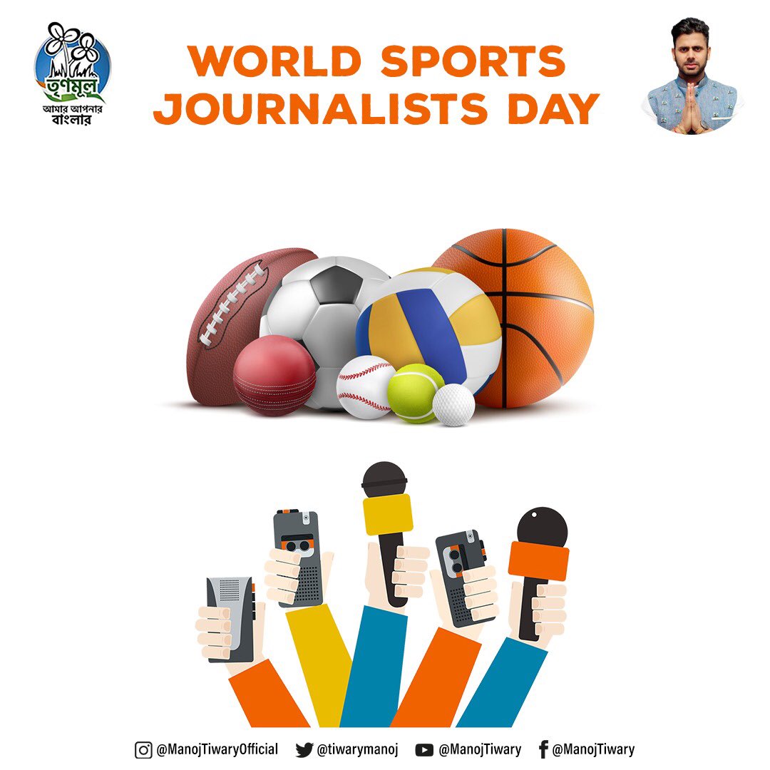 On this day, the International Sports Press Association was established at the 1924 Paris Olympics. A big shout-out to all the sports journalists around us, who have been performing this profession with a lot of sacrifice to promote the world of sport!

#WorldSportsJournalistsDay
