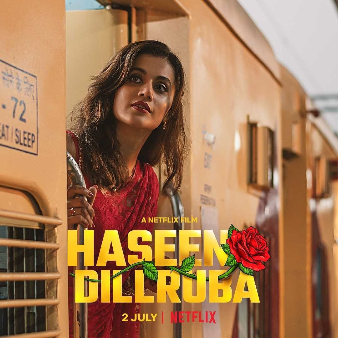 LimelightEnter3's tweet photo. #HaseenDillruba is now streaming on Netflix India in Hindi, Telegu and Tamil. 
.
.
.
#haseendillruba #vikrantmassey #taapseepannu #harshvardhanrane #kanikadhillon #vinilmathew #anandlrai #bushankumar #tseries #cypplofficial #ottrelease #ottplatform #ott #limelightentertainment https://t.co/kaGGIODLxb