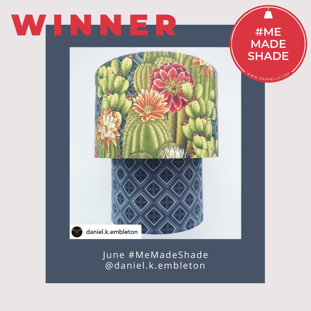 needcrafters's tweet photo. Congratulations to @daniel.k.embleton for winning June's #MeMadeShade competition with a beautiful tiered shade! π₯³ π₯³ π₯³
Our #MeMadeShade competition runs every month and our July competition is now officially open ππ https://t.co/XRGUNhpJDJ