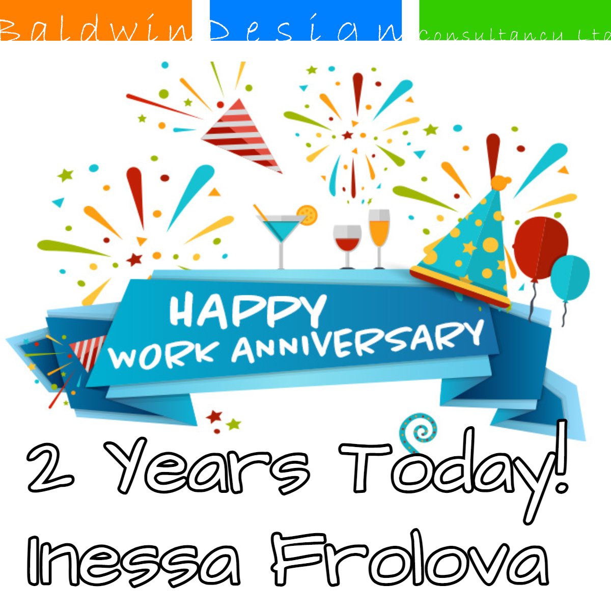 Please join me in congratulating Inessa Frolova on her work anniversary! Thank you for all that you've done for us.

#yearsofexperience #2years #teamwork #congratulations #teamplayer #team #work #thankyousomuch #hardwork #success #workmilestone