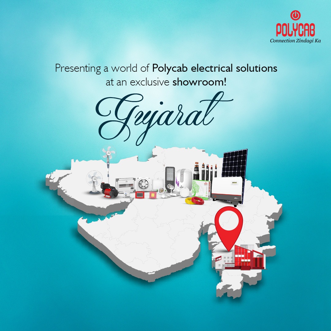 PolycabIndia's tweet photo. Presenting Polycab Arena, an exclusive showroom designed to showcase the entire range of Polycab electrical solutions at Surat, Gujarat!
#Polycab #ConnectionZindagiKa #PolycabArena https://t.co/PE5IALeWzS