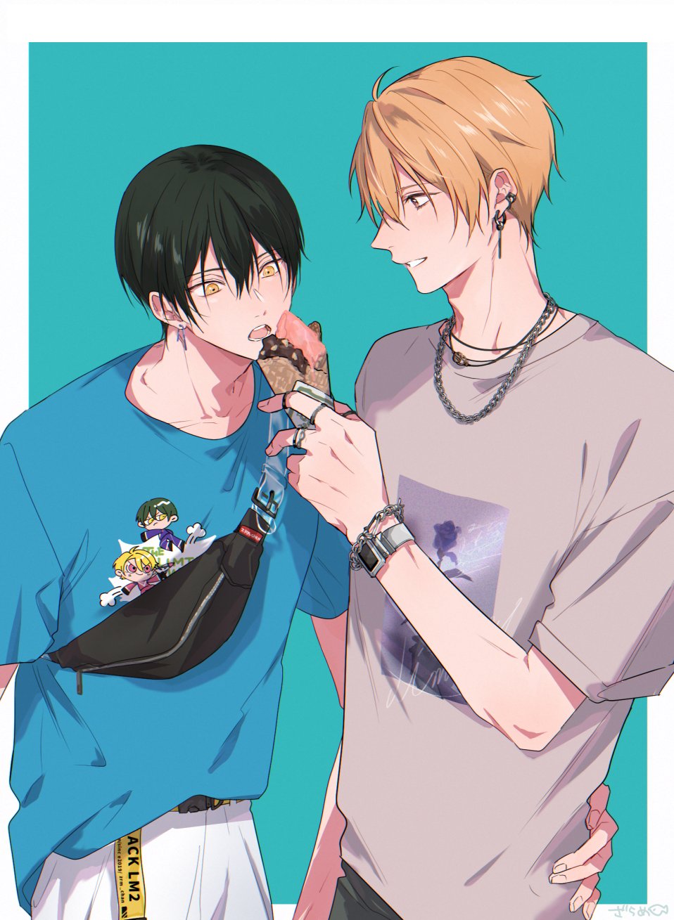 幕が下りたら僕らは番 幕つが ざらめ鮫 アクリルプレート