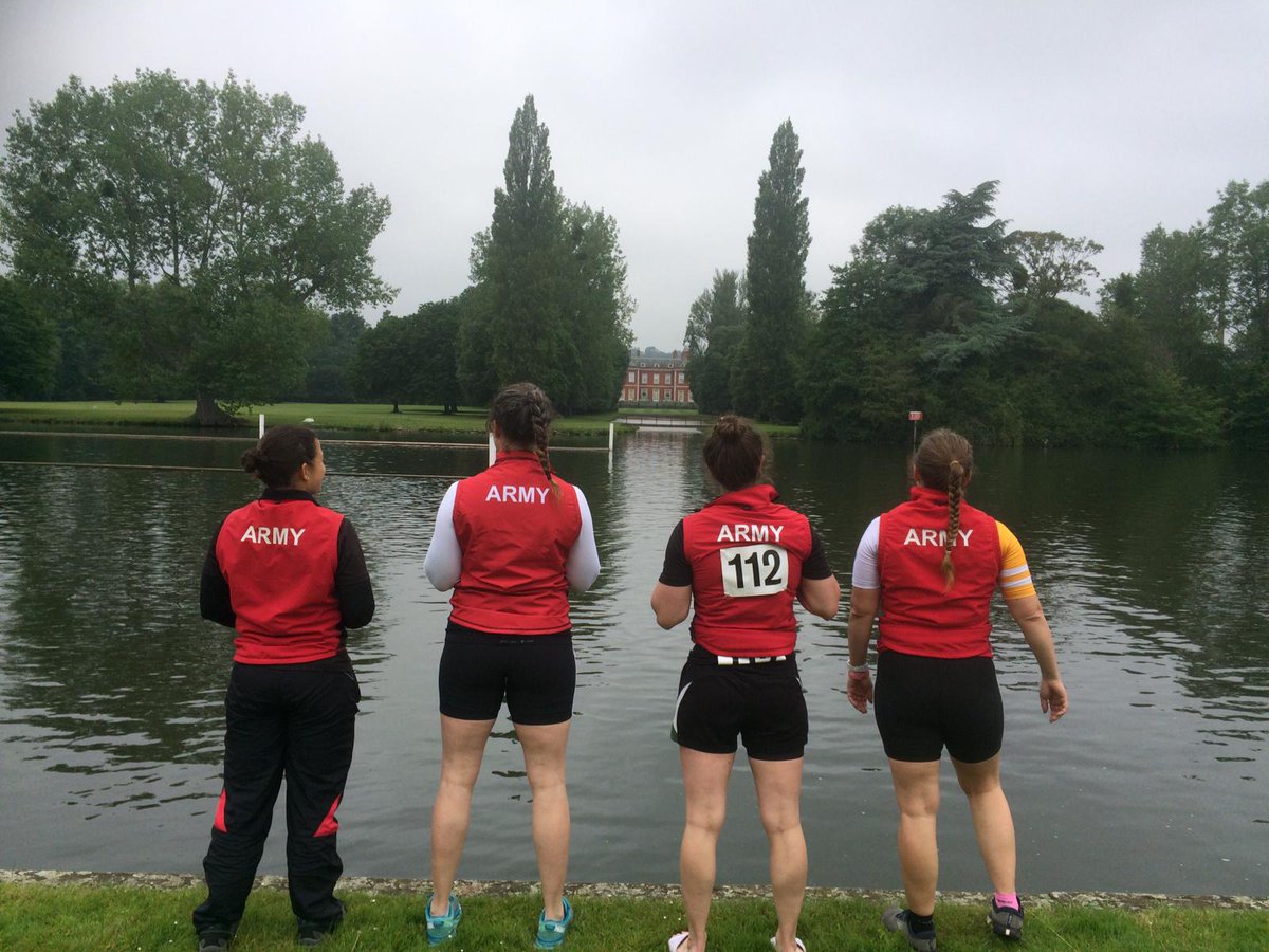 All set for the <a href="/HenleywRegatta/">Henley Women's Regatta</a> #ArmyRowing #TeamArmy <a href="/ArmySportASCB/">Army Sport</a>