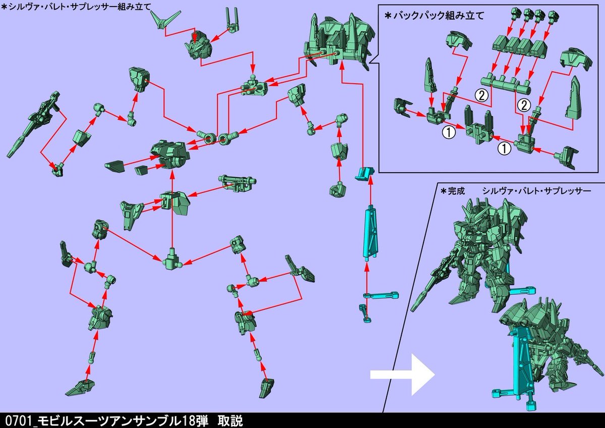 モビルスーツアンサンブル(バックパック)