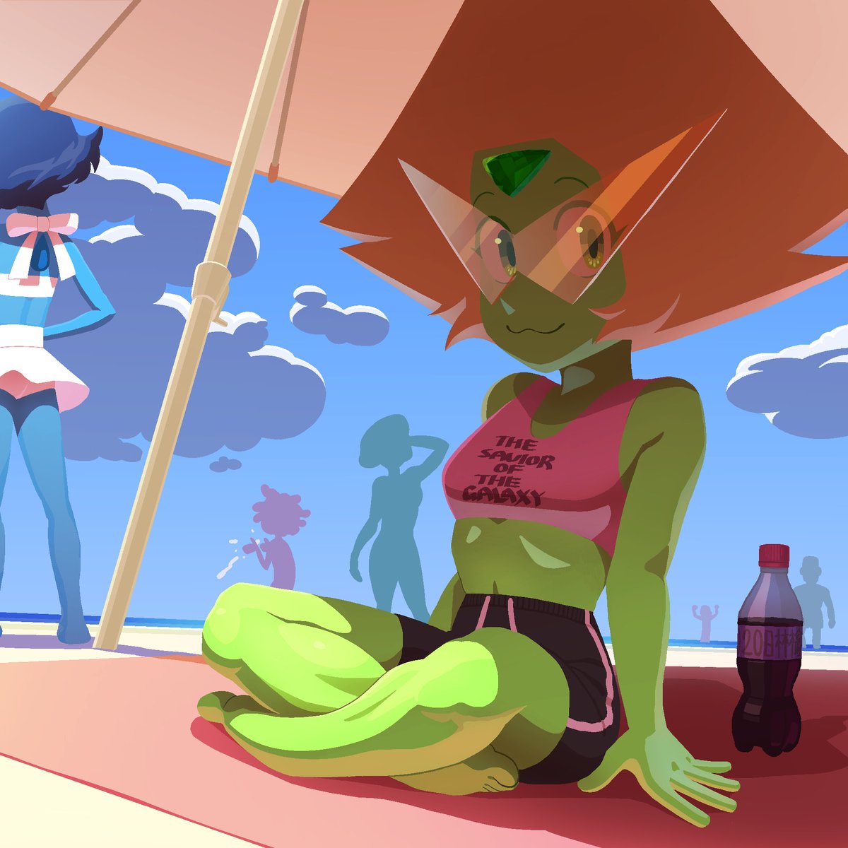 🏖Summer with Peri🏖
#stevenuniversefanart 
#StevenUniverse