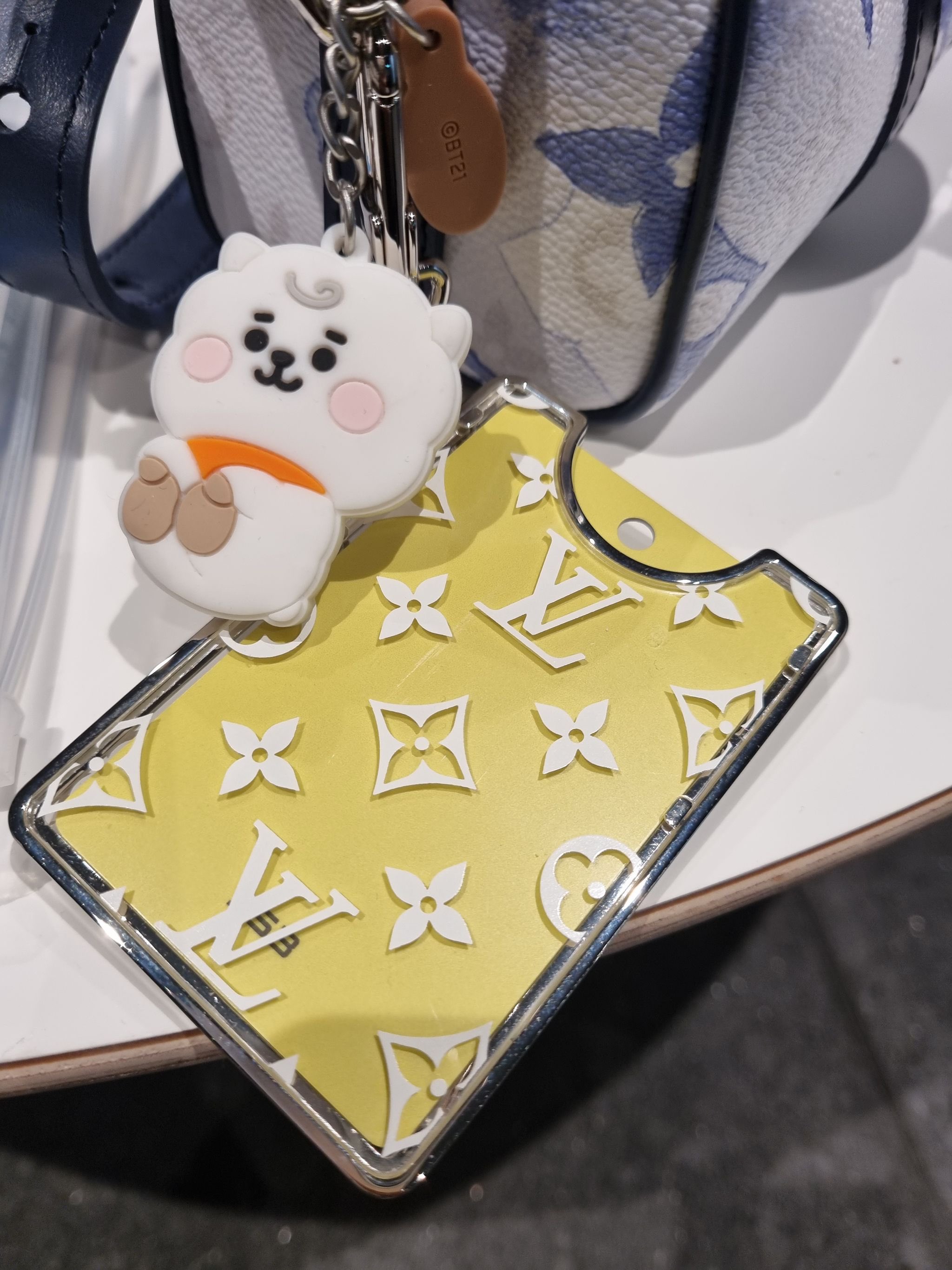 All for Jin on X: 210702 Weverse j-hope 🌟: Jjin goes around with this  cute thing hanging on his bag  / X