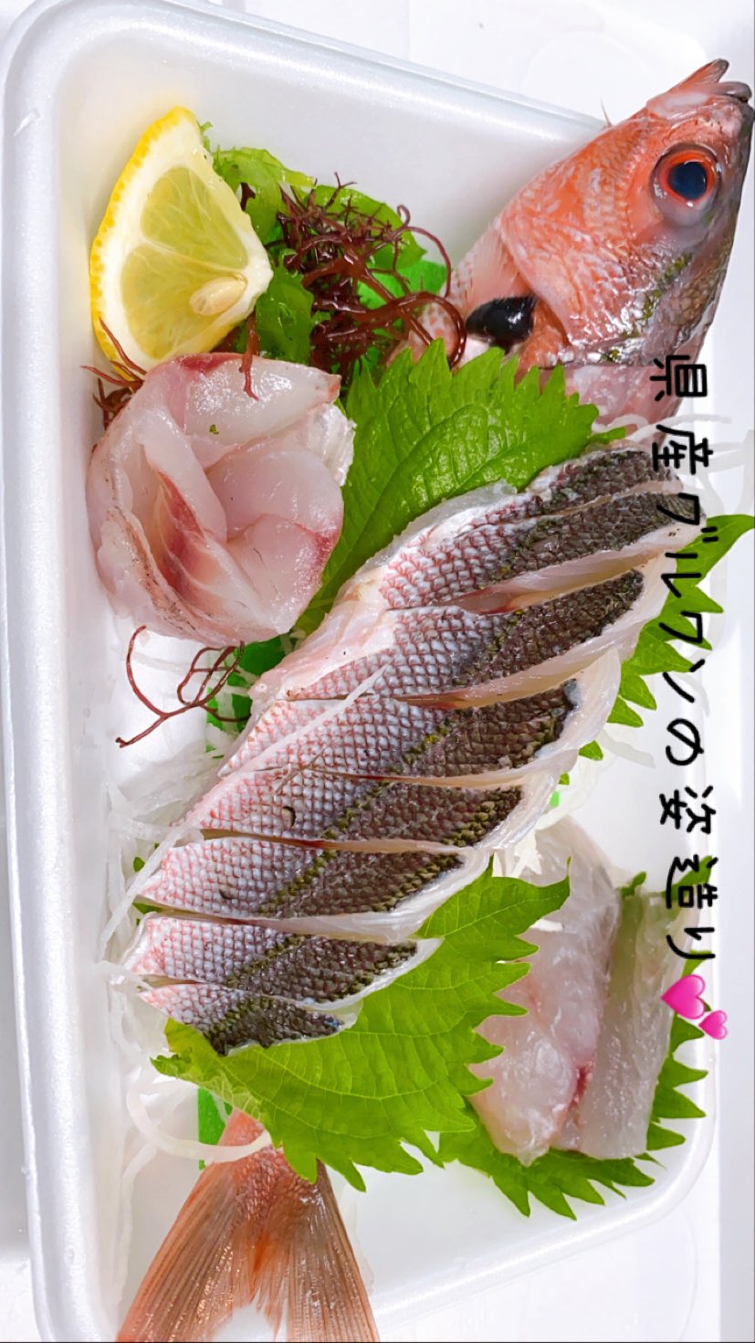 伊波水産 本日のおすすめ第1弾は 県産グルクンの姿造りになります 皮付きと皮なし両方が楽しめる刺身になっておりますので この機会に是非お召し上がりください 沖縄県 うるま市 伊波水産 まじうまい 刺身好きと繋がりたい 沖縄県産 グルクン