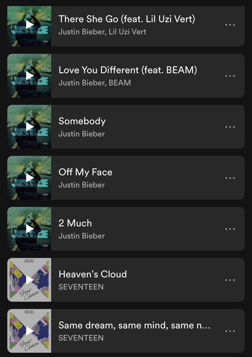 hoonsolthinker's tweet photo. woozi’s spotify playlist https://t.co/tLRzJSI7sf