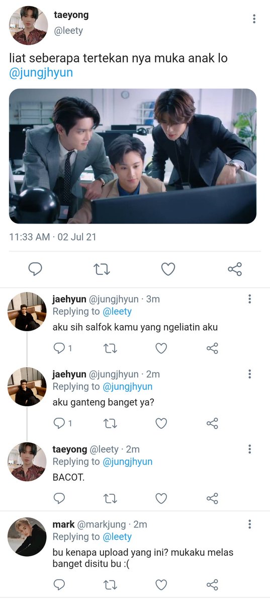 axprts's tweet photo. Jaeyong prompt
—
merasa dibuang padahal emang jarang pulang https://t.co/A6XHu4oT1m