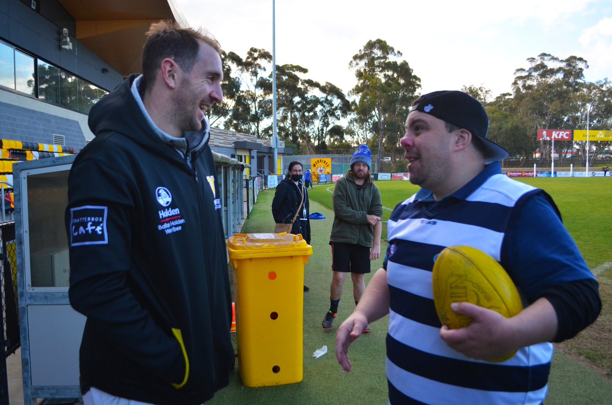 WerribeeFC's tweet photo. It’s amazing to see the joy football brings people.

On Wednesday Werribee FC hosted @ReclinkAus at Avalon Airport Oval, supporting them with a football development day, just one program the not-for-profit provides for disadvantaged people.

READ MORE: https://t.co/tPHO6OYFfY https://t.co/p56M0JdKAa