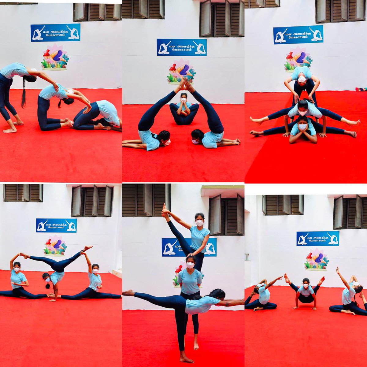 gynmc_official's tweet photo. We Professional Yoga doctors prescribe yoga as a therapy to patients, work as frontline warriors in management of COVID19, we also never fail to perform it like a Beautiful Art😍 https://t.co/W4Lkx66WGo