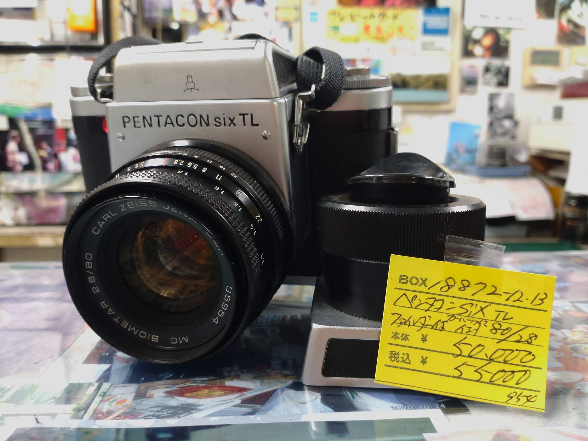 超安い PENTACON SIX TL 80mm 2.8 ウエストレベルファインダー econet.bi