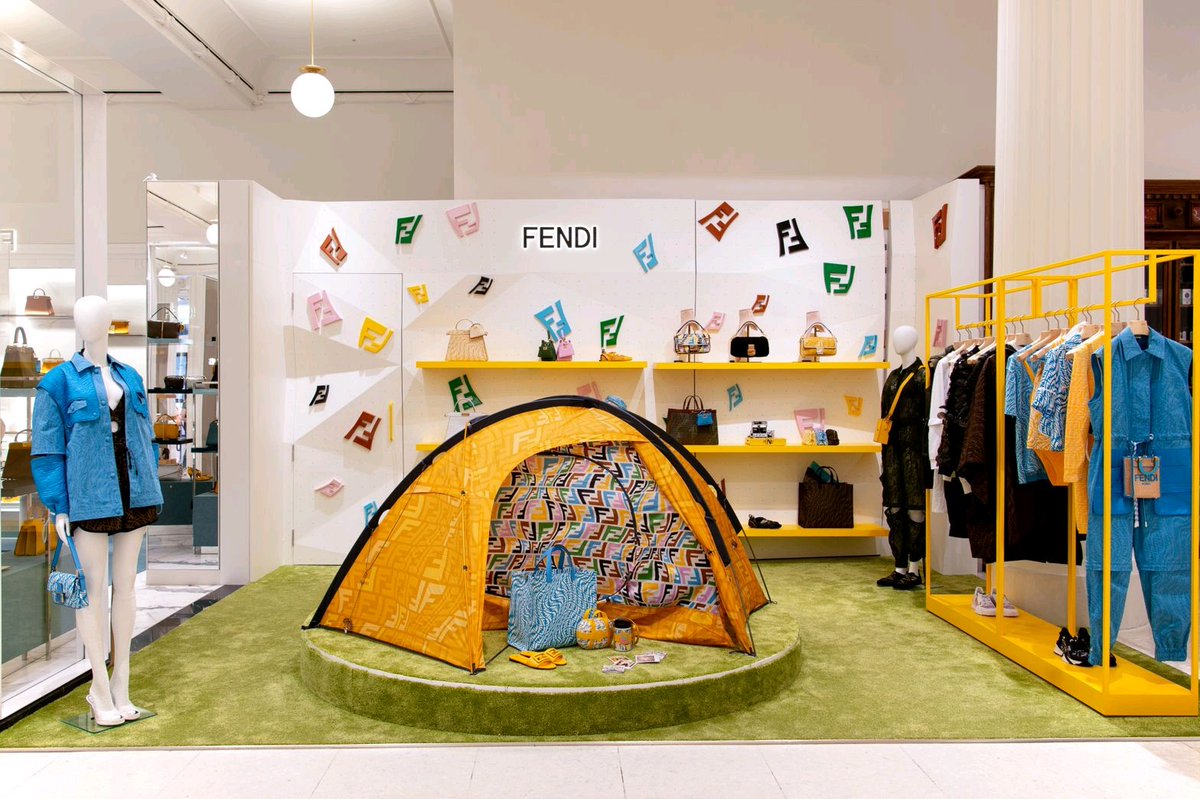 fendi pop up selfridges