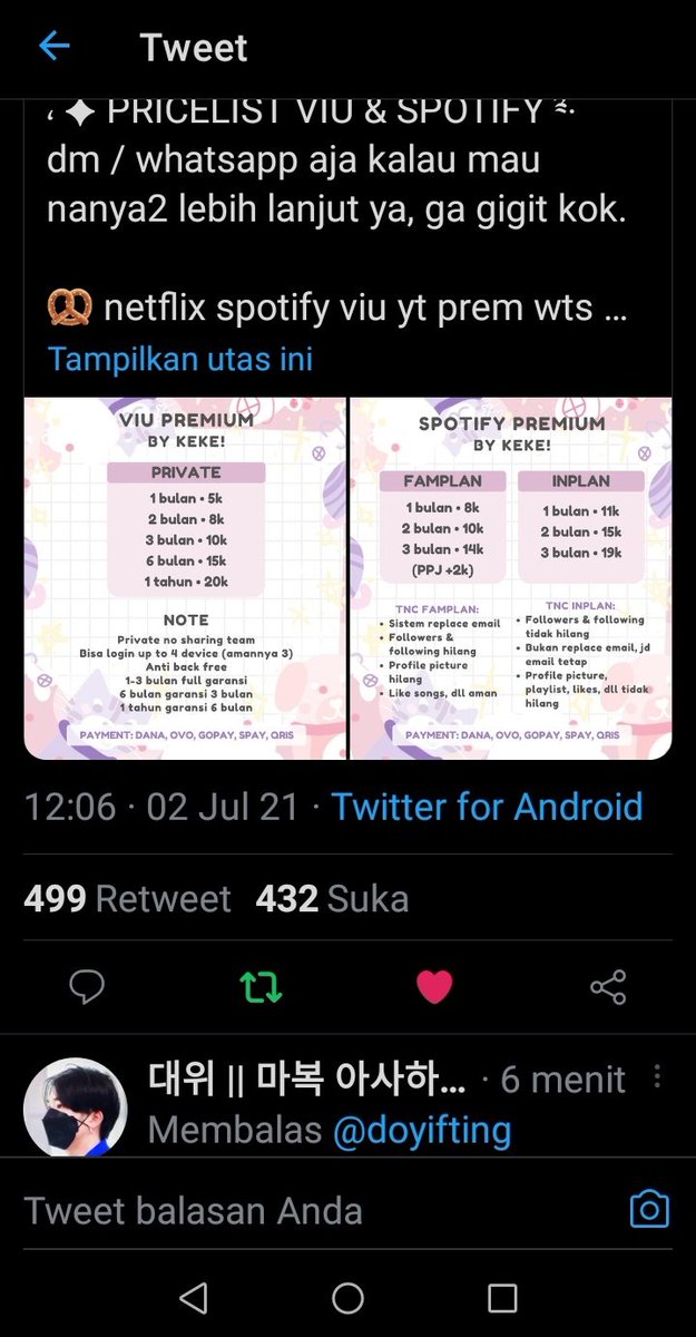 iammulfand's tweet photo. @doyifting done all rules, thank you udah ngadain GA, wish me luck https://t.co/hrq0Uf7s7L