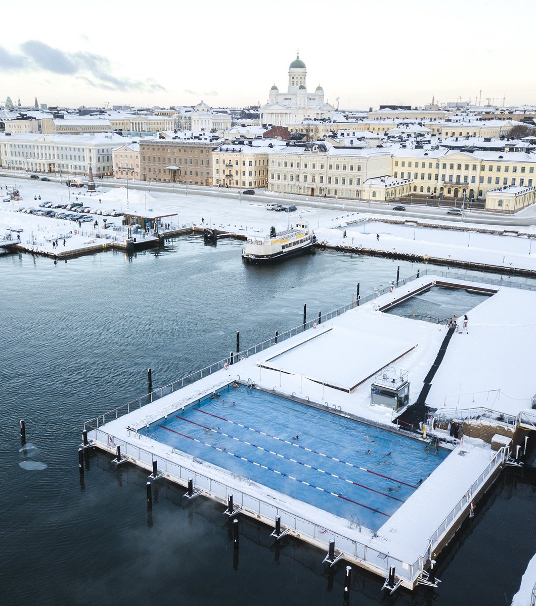 ThamesBaths's tweet photo. @angharad_palmer @carfreedayLDN @StudioOctopi @chrisromerlee Or we could go big and match Helsinki with an @allasseapool.
Plenty of places for a #floatingpool, in the Thames #Barking, #westlondon, smaller tributaries, #Enfield, #eastlondon or just in the vast empty @YourRoyalDocks! https://t.co/crrPclQG8x