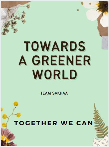 Environment is what we all have in common. Save the Environment, Save the World. Taking care of the environment is not an obligation. Our environment is our life.