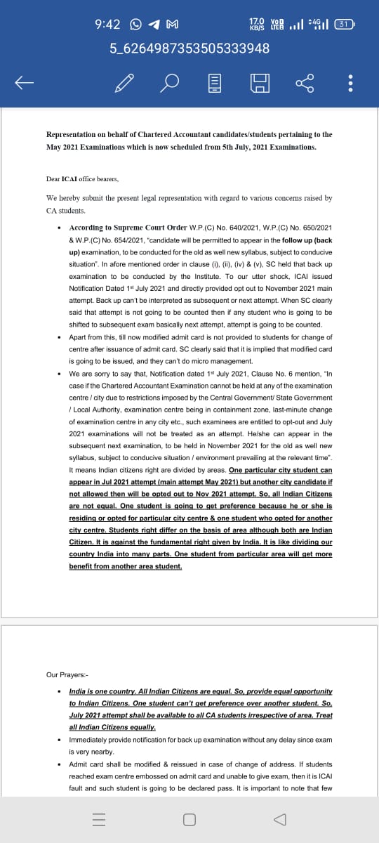 DSNAV007's tweet photo. Sardar Vallabhbhai Patel ji united 500+ princely states to form United India
But
Now #ICAI is dividing India into parts bcose of some egoistic Club 32
ONE INDIA - ONE EXAM
Provide back-up exams as per SC orders 
#caexams #CAExams2021 #icaiexams #JUSTICEFORCA_STUDENTS
@ajain_aca https://t.co/4y1FBIgKIn