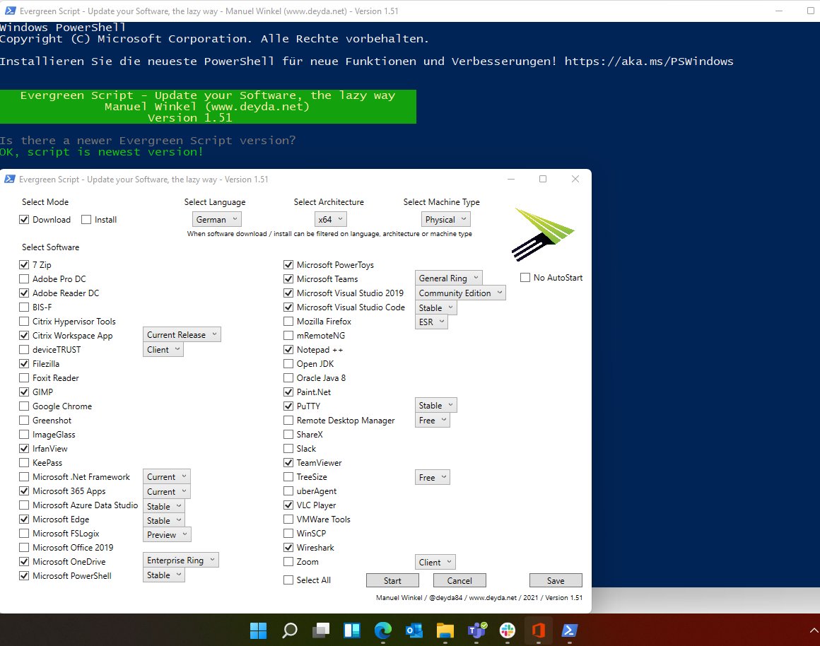 Deyda84's tweet image. After the Windows 11 installation ... first install the most important software via Evergreen script. 🤘🤘🤘🤘

#Windows11InsiderPreview #EvergreenScript #CitrixCTP #CTP