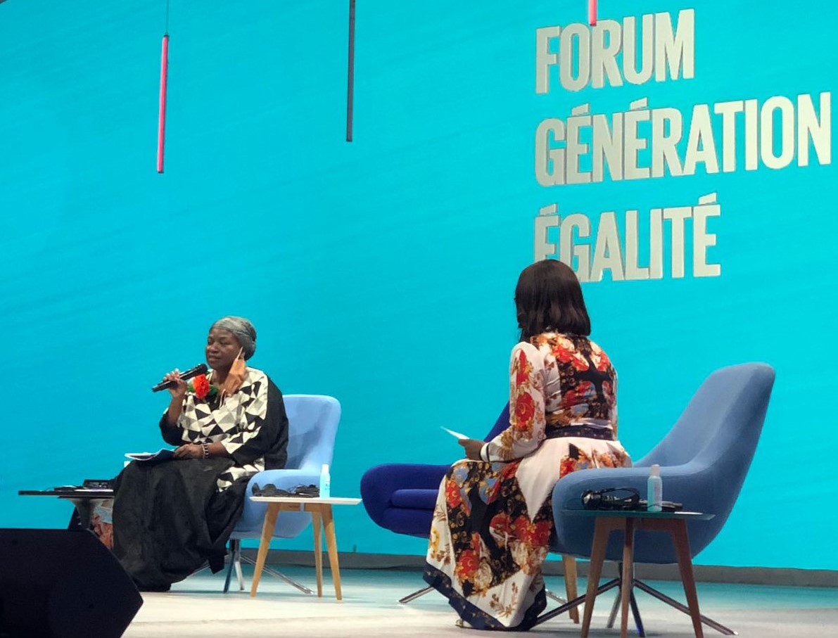 As a college student, I was over the moon when I got the chance to attend the first <a href="/UN/">United Nations</a> World Conference on Women in México City. 46 years later at #GenerationEquality Forum in Paris and still getting goosebumps!

#FlashbackFriday #TheMarchContinues
