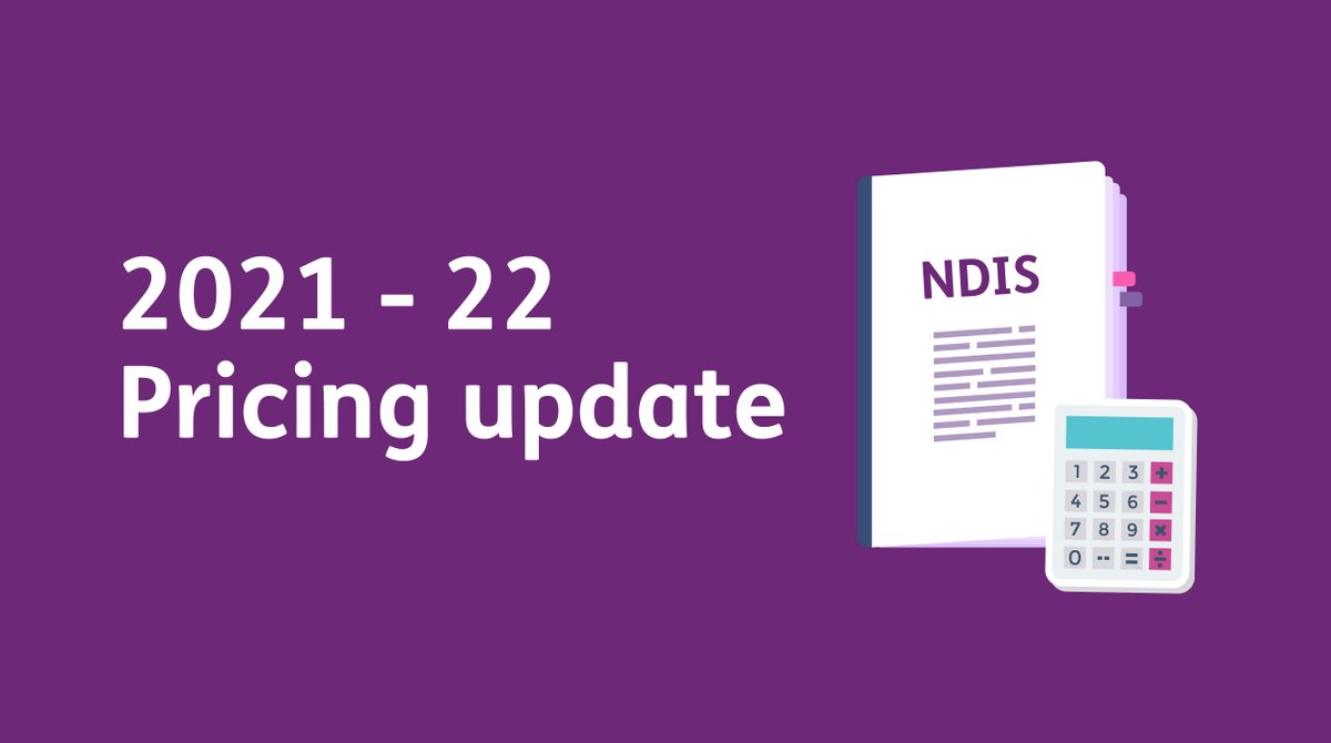 Graphic with text: 2021-22 Pricing update with a cartoon of guides and calculator