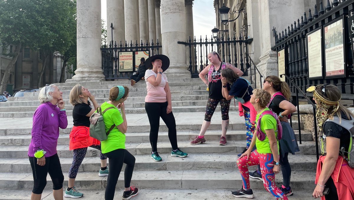 Not sure about doing a running tour? 🤷

Tour will be too fast ❌
I can't run 10k ❌
It won't be interesting ❌

Tours are ran at a pace suitable for the whole group ✅
We stop plenty so there will be no problem completing a 10k ✅
Tours are very interactive and lots of fun ✅