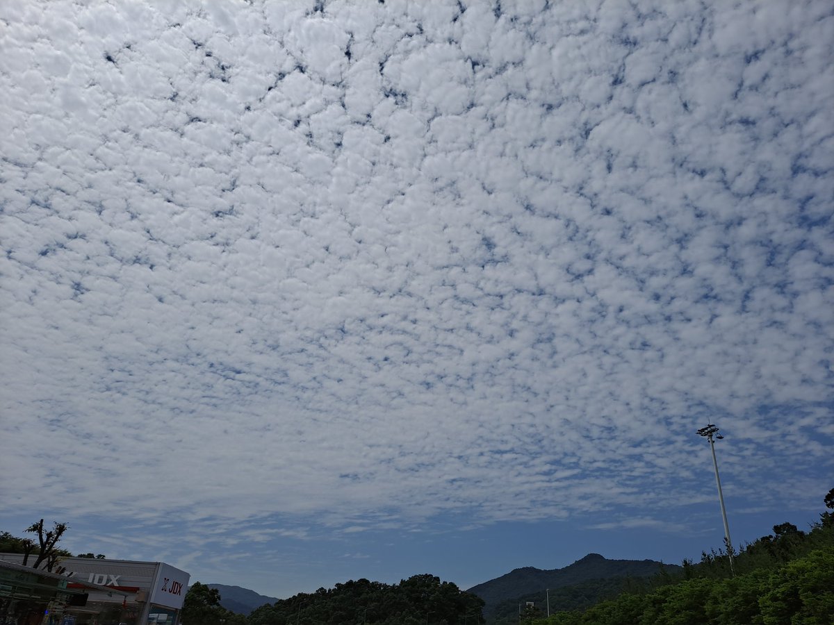 구름이 너무 이뻐 찍어봅니다~