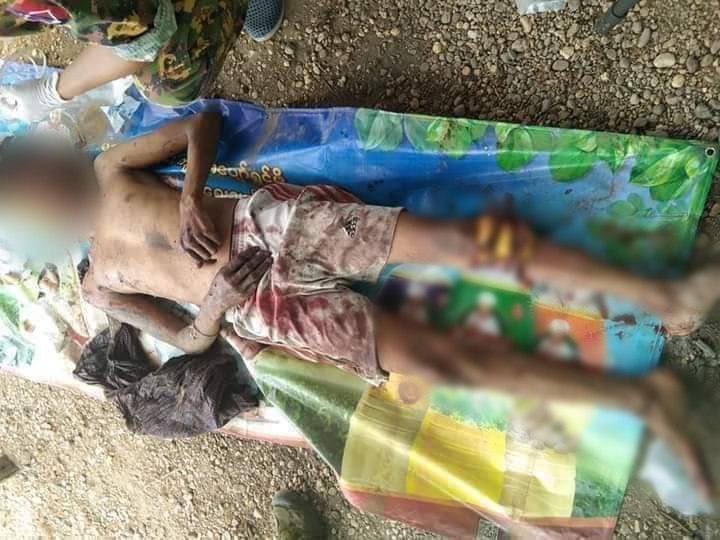 PyaePhyuSoe1's tweet photo. A bomb blast occurred at a workshop in Monywa’s Industrial Zone ward resulting 1 dead &amp; 2 injuries.SAC arbitrarily abducted at least 23 youths &amp; one of them,Ko Ngel Lay, was tortured to death at the interrogation center. #July2Coup #WhatsHappeningInMyanmar https://t.co/3RIQGg7UaX