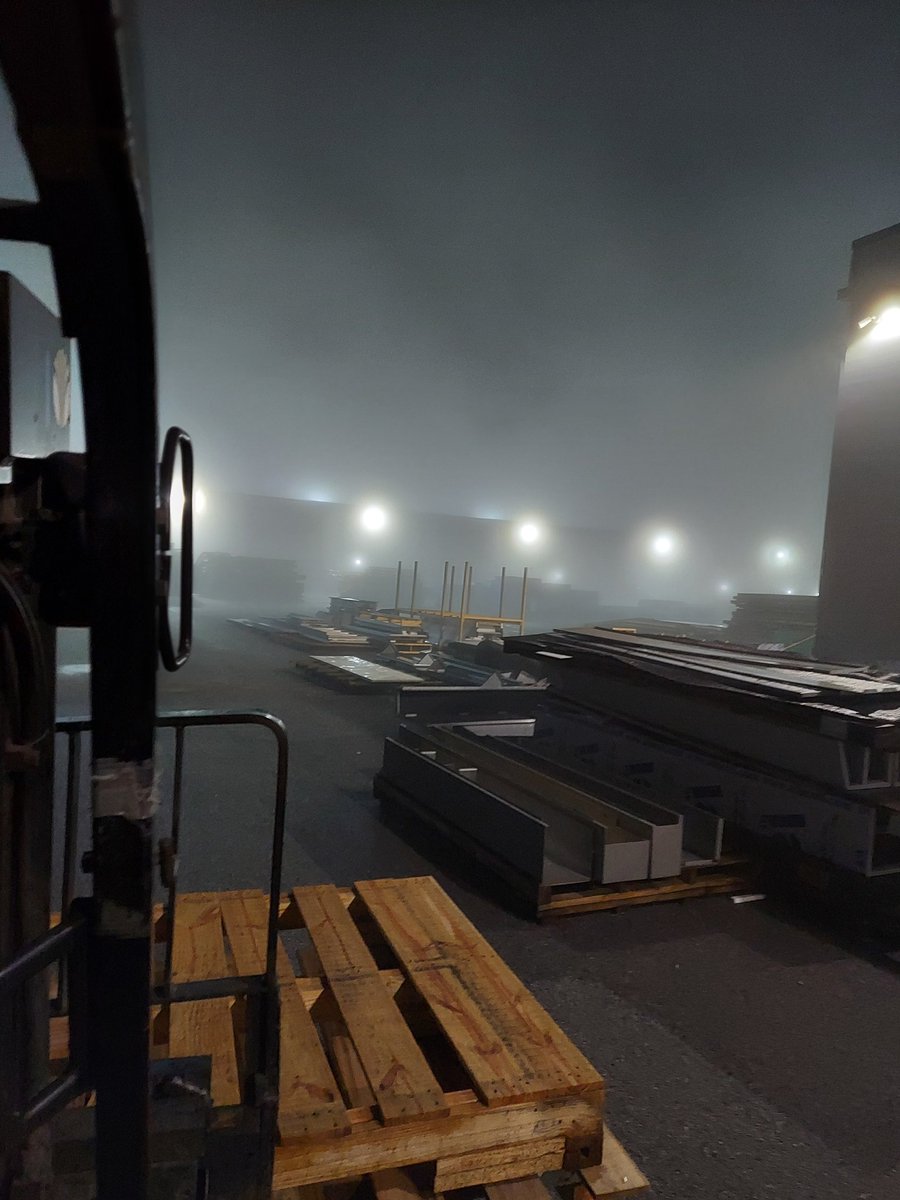 Weirdly feels almost like a fall night