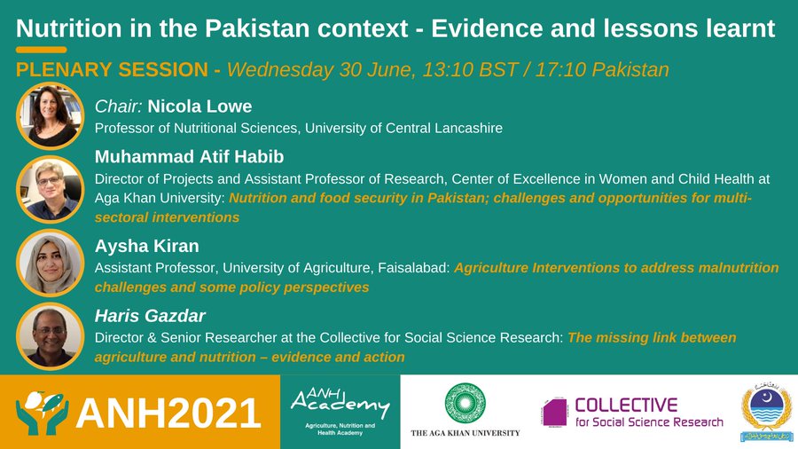 Its been a great experience presenting and participating in the plenary session on Nutrition in Pakistan at the 6th Annual Agriculture, Nutrition and Health (ANH) Academy Week <a href="/ANH_Academy/">Agriculture, Nutrition & Health Academy</a> conducted by LSHTM, IGHD-AKU <a href="/AKUGlobal/">Aga Khan University</a>