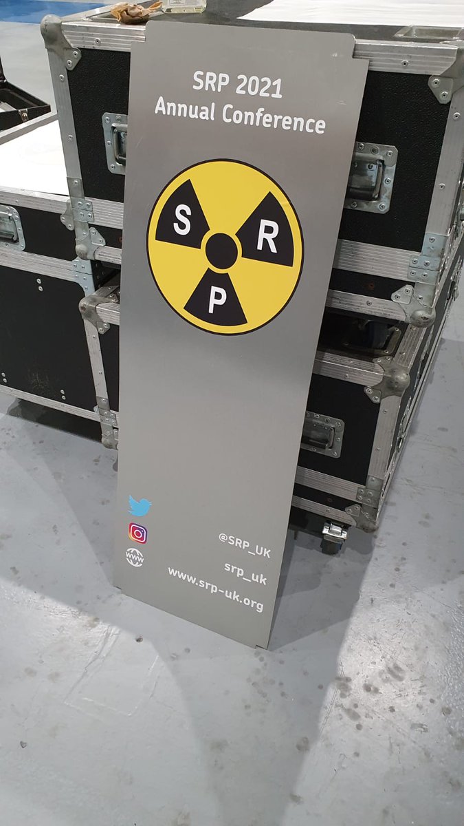 SRP_UK's tweet image. Sneak peek at our lectern for Annual Conference next week #SRP2021.  @ClarkEventsAV working hard behind scenes to prep all our AV requirements. @BHLIVE_UK . There's still time to book - bit.ly/3x7r2db