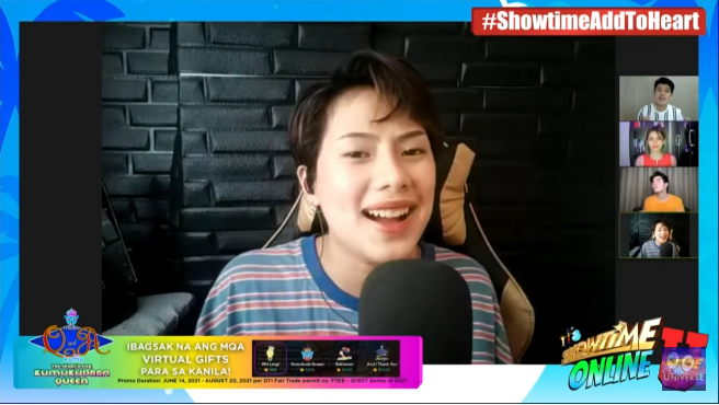 ViceGandaorg's tweet photo. itsShowtimeNa: Napa-add to heart ba kayo sa QUARAN-SING-ALONG kantahan ngayong #ShowtimeAddToHeart Friday with Nisha Bedaña! https://t.co/VyClsP75m9