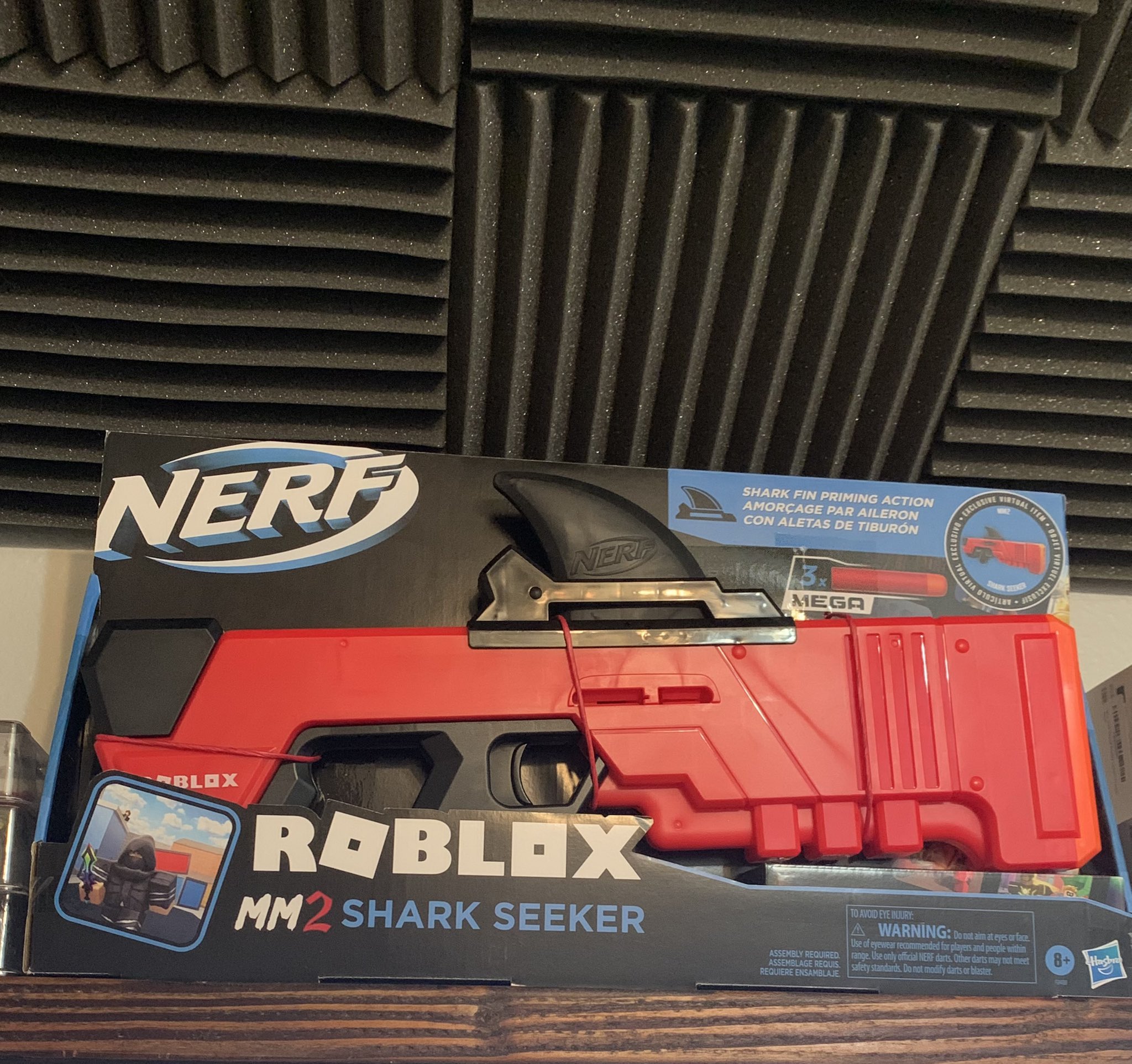 SharkSeeker - Murder Mystery 2 - MM2 - Roblox - NERF Gun *CODE ONLY*