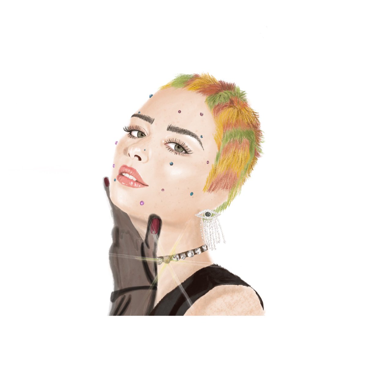 IllustYuri's tweet photo. Grace Aimiさん
#graceaimi #artisrt #art #illust #drawing #イラスト #アート https://t.co/SpoWdYEfho