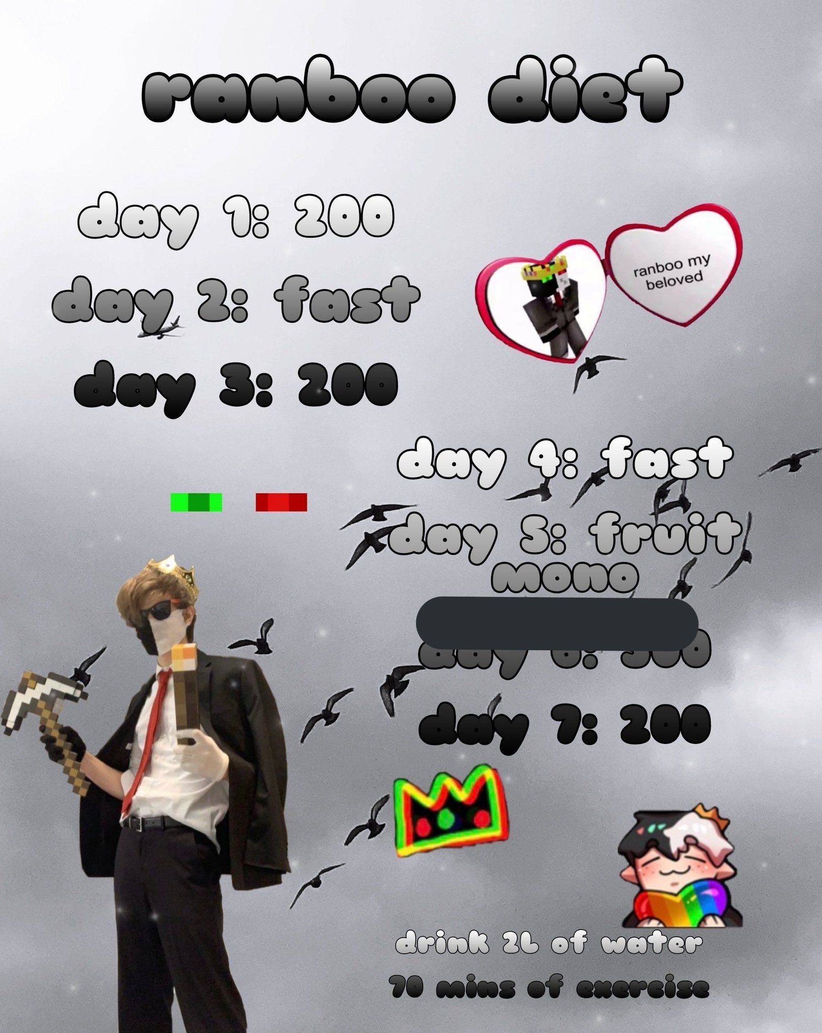 leo ) ed/shtwt on Twitter "in my diet at day 5 i have to do a fruit