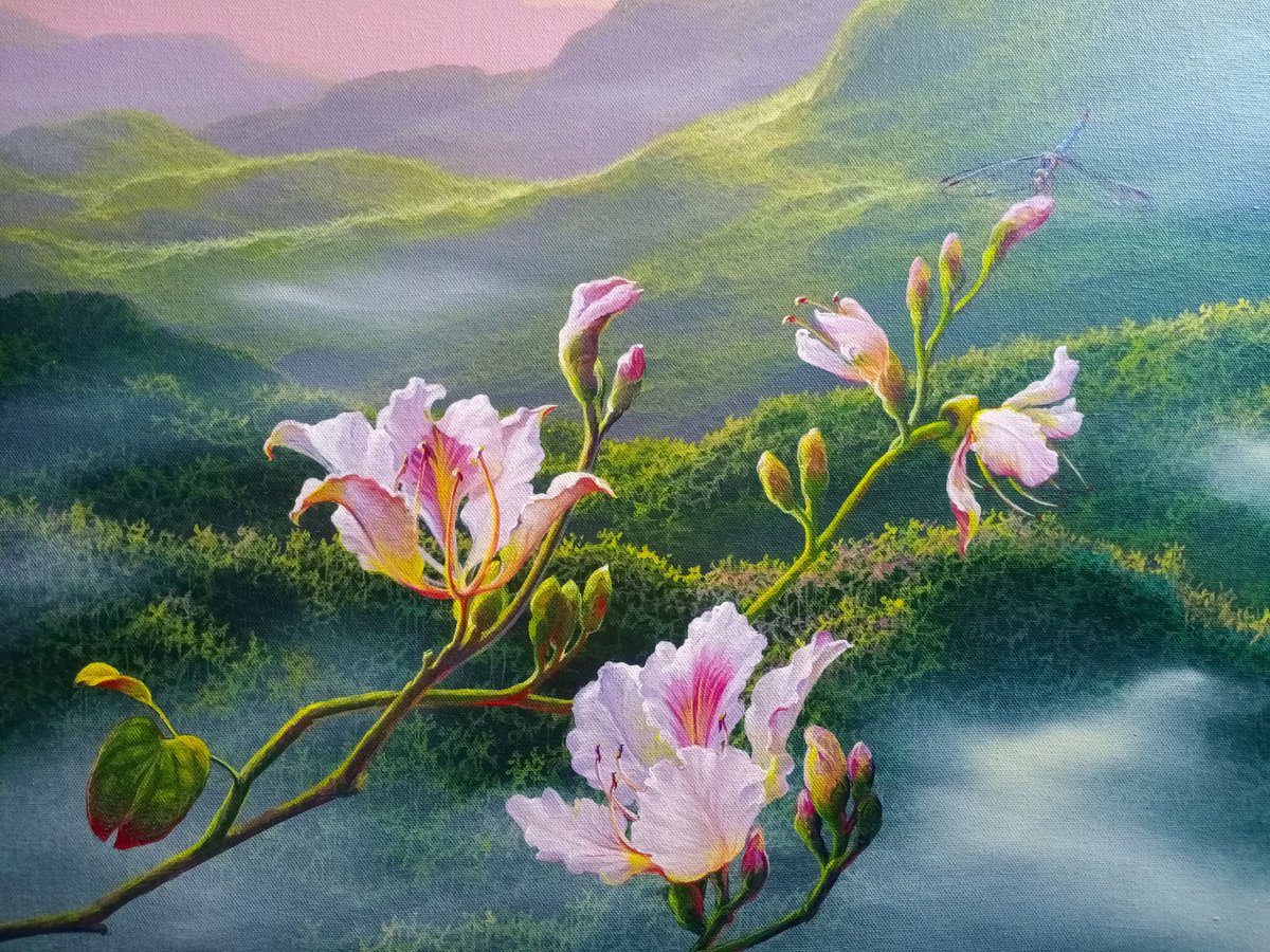 issaredwongsing's tweet photo. 3 months away, come back to paint  Add more to make it more complete. https://t.co/hDGLZtYFZJ