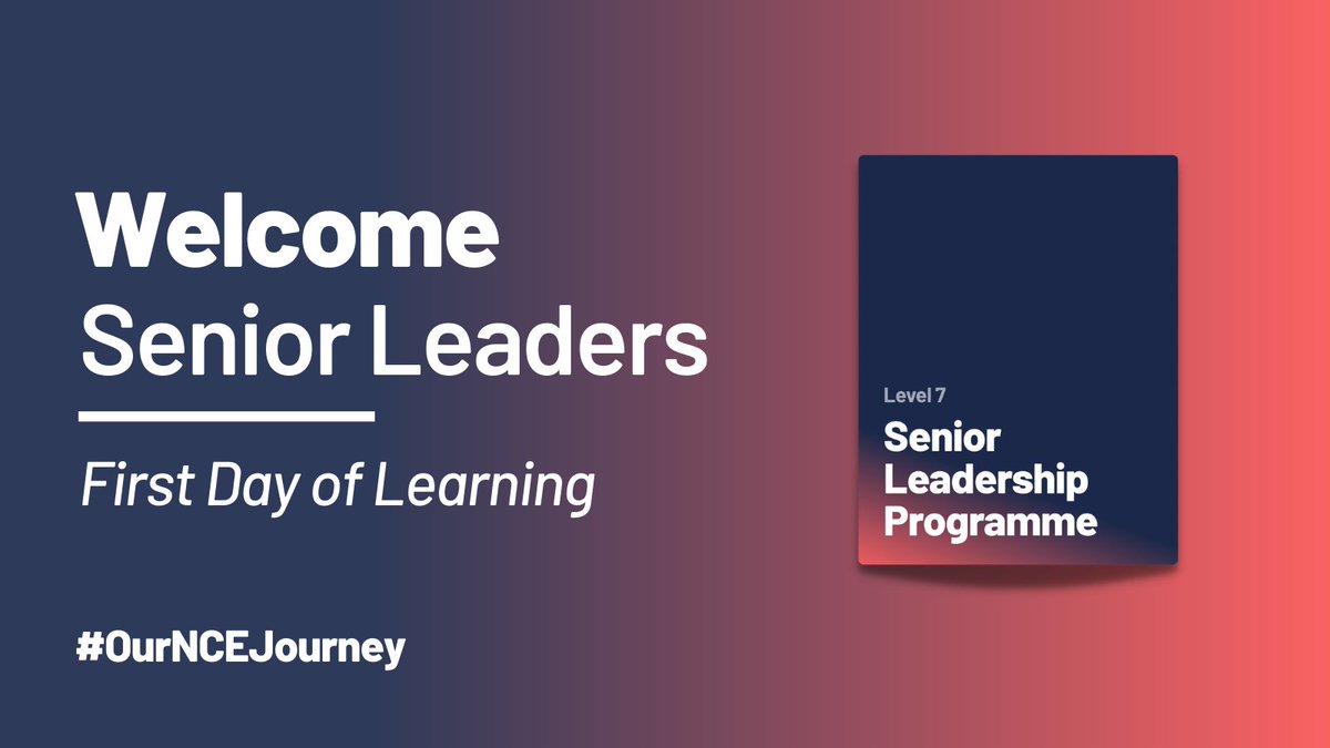 TheNCE_'s tweet photo. We are so thrilled to welcome our very first Cohort of 2021!

Our inaugural @RoehamptonUni Senior Leadership Programme Cohort kicks off today with the First Day of Learning. 

Learners, we can't wait for you to start #OurNCEJourney with us. 

It's going to be remarkable. https://t.co/FA1et7p4L3