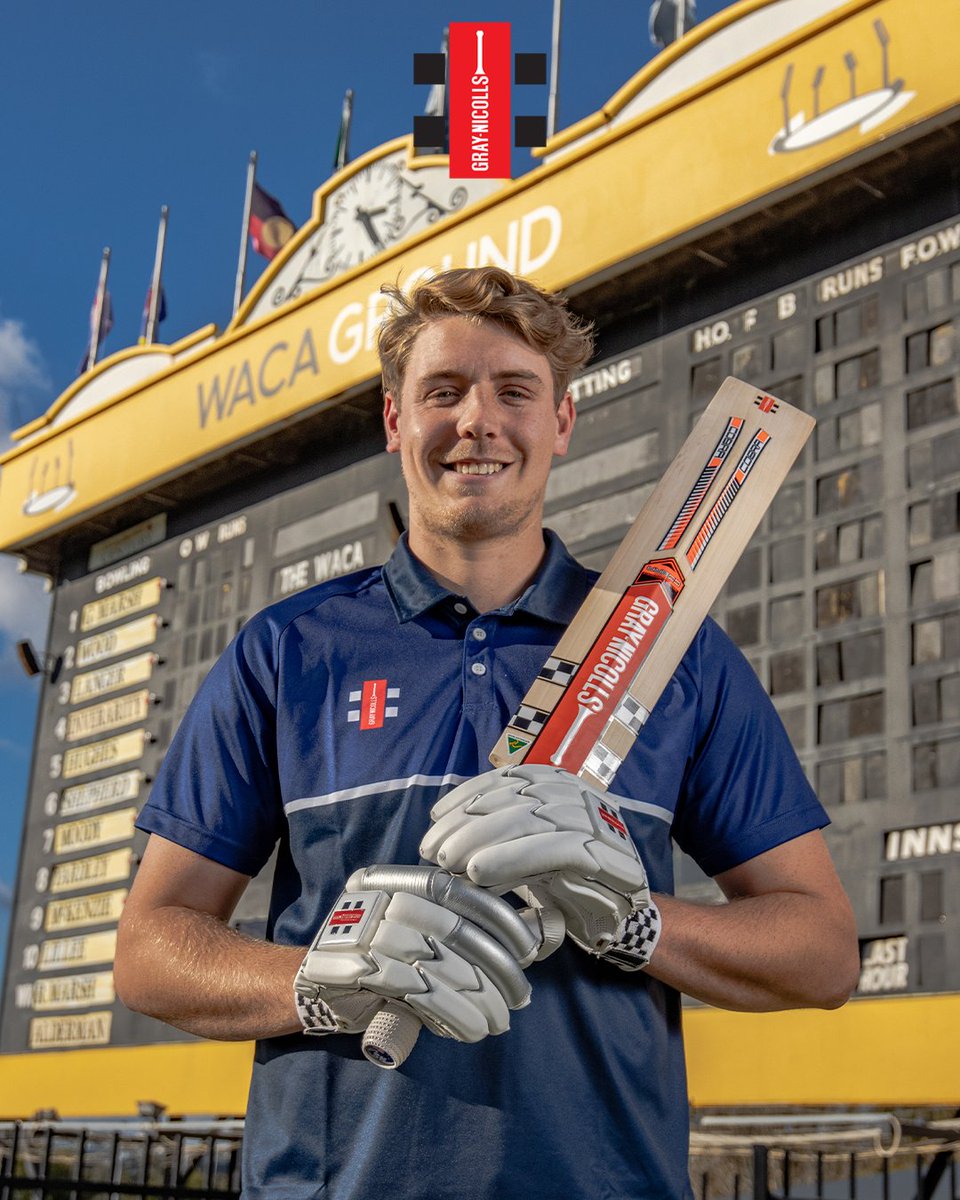 Welcome to the Gray-Nicolls family, Cam Green  🥳

The Australian young gun has inked a long-term deal that will see him use Gray-Nicolls bats and equipment this summer and beyond.

Cam will be using the Cobra bat range this summer.

Read more 👉  bit.ly/3w6s6g4 🌟🌟🌟