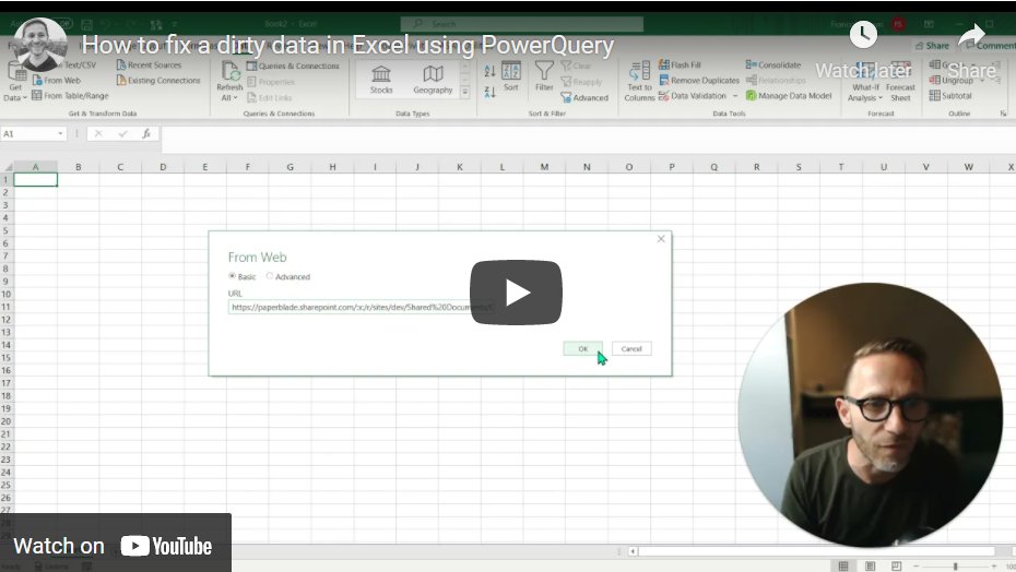 francoissouyri's tweet image. How to fix a &quot;dirty spreadsheet&quot; full of missing cell values in a matter of minutes. Using Power Query.

digitalfrancois.com/how-to-fix-a-d…

#PowerQuery #ExcelDataSheet #DataManipulation