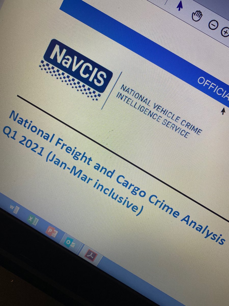 NaVCIS_UK's tweet photo. Today we have released our #NaVCISFreight 2021 Quarter 1 Cargo Crime Report to Police & Trusted Partners - to find out more about our Industry partnerships to combat #Cargo #crime & how to get your copy of our latest report - contact us freight@navcis.pnn.police.uk
#HGV #truck https://t.co/Yl4FD1ofxB