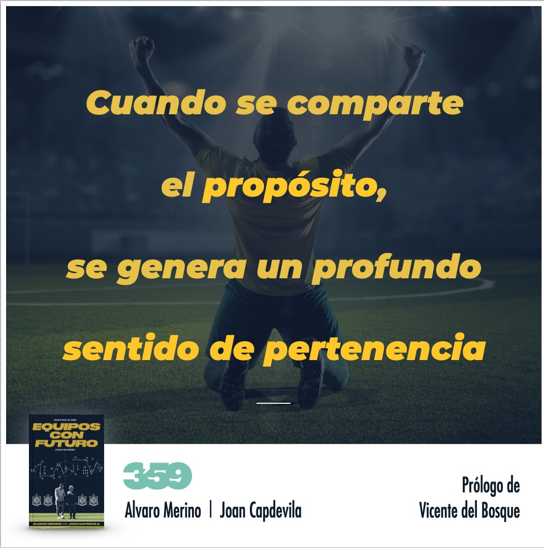 Frases que inspiran en #equiposconfuturo 📗
Autores 🖊️ <a href="/alvaromerino/">Álvaro Merino</a> <a href="/capde11/">Joan Capdevila</a> 
🛒 359.es y Amazon.es
#deporte #empresa #liderazgo #equipos