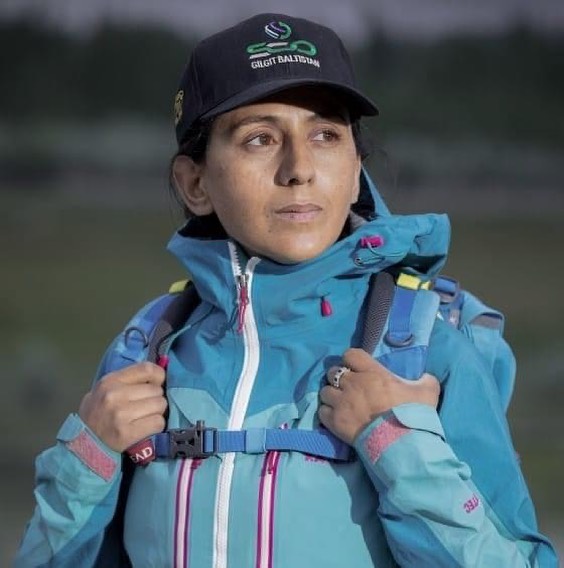 TrangoAdventure's tweet photo. Pakistani mountaineer #SaminaBaig's expedition to scale K2's peak along with her team members entered its eighth day today. Baig, the first Pakistani female mountaineer to summit Mount Everest, is now determined to wave the green flag on the 8,611-metre high K2. 
#k2 https://t.co/MViiaAGOp5