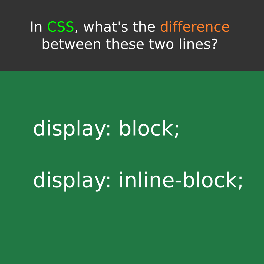 WeArePirple's tweet photo. In CSS, what's the difference between these two lines?
#css #css3 #CascadingStyleSheet #CascadingStyleSheets #html #html5 #xhtml #dhtml #htmlcss #htmlcode #htmlemail #htmlcoding #HTMLHeading #HTMLHeadings #htmlcoin #htmlbuilder #html5tutorial https://t.co/MwnN61SMrx