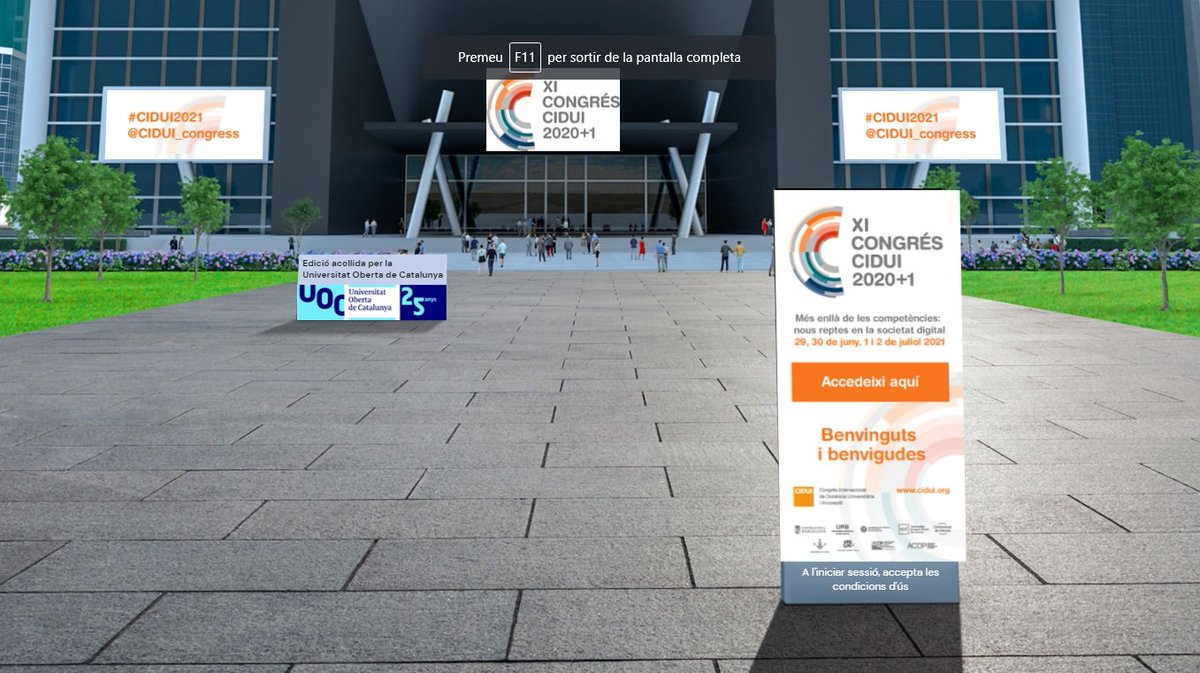 SlviaAznar's tweet image. 😀A punt per començar la darrera jornada #Cidui2021!
Engeguem amb la sessió monogràfica &quot;Planificacions i propostes pedagògiques en una docència híbrida d&apos;excepció&quot; i tres sessions orals sobre experiències d&apos;#innovaicó, de formació i d&apos;avaluació de la qualitat

@CIDUI_congress