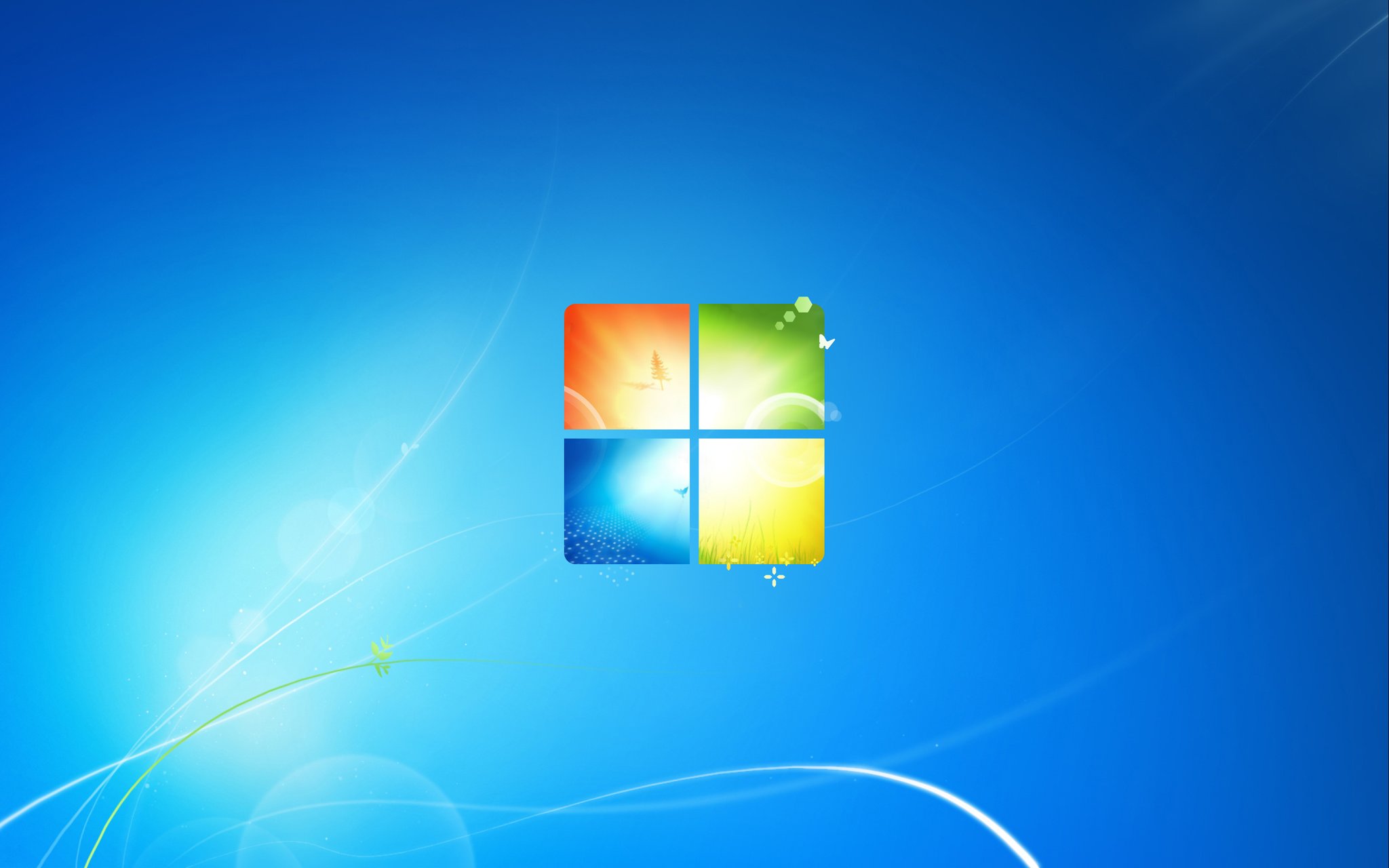 Hình nền mặc định Windows 7: Với hình nền mặc định Windows 7, bạn sẽ có được một không gian làm việc thanh thoát và gọn gàng hơn. Hãy để căn phòng làm việc hoặc phòng khách của bạn trở nên trẻ trung hơn với hình nền Windows 7 tuyệt đẹp này.