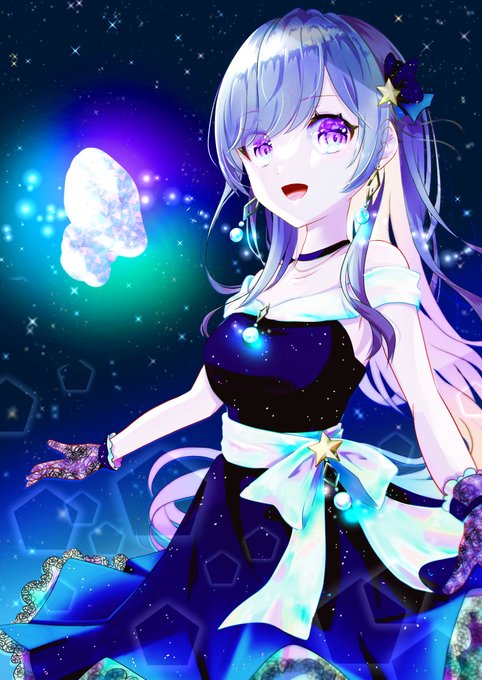 ドレスのtwitterイラスト作品